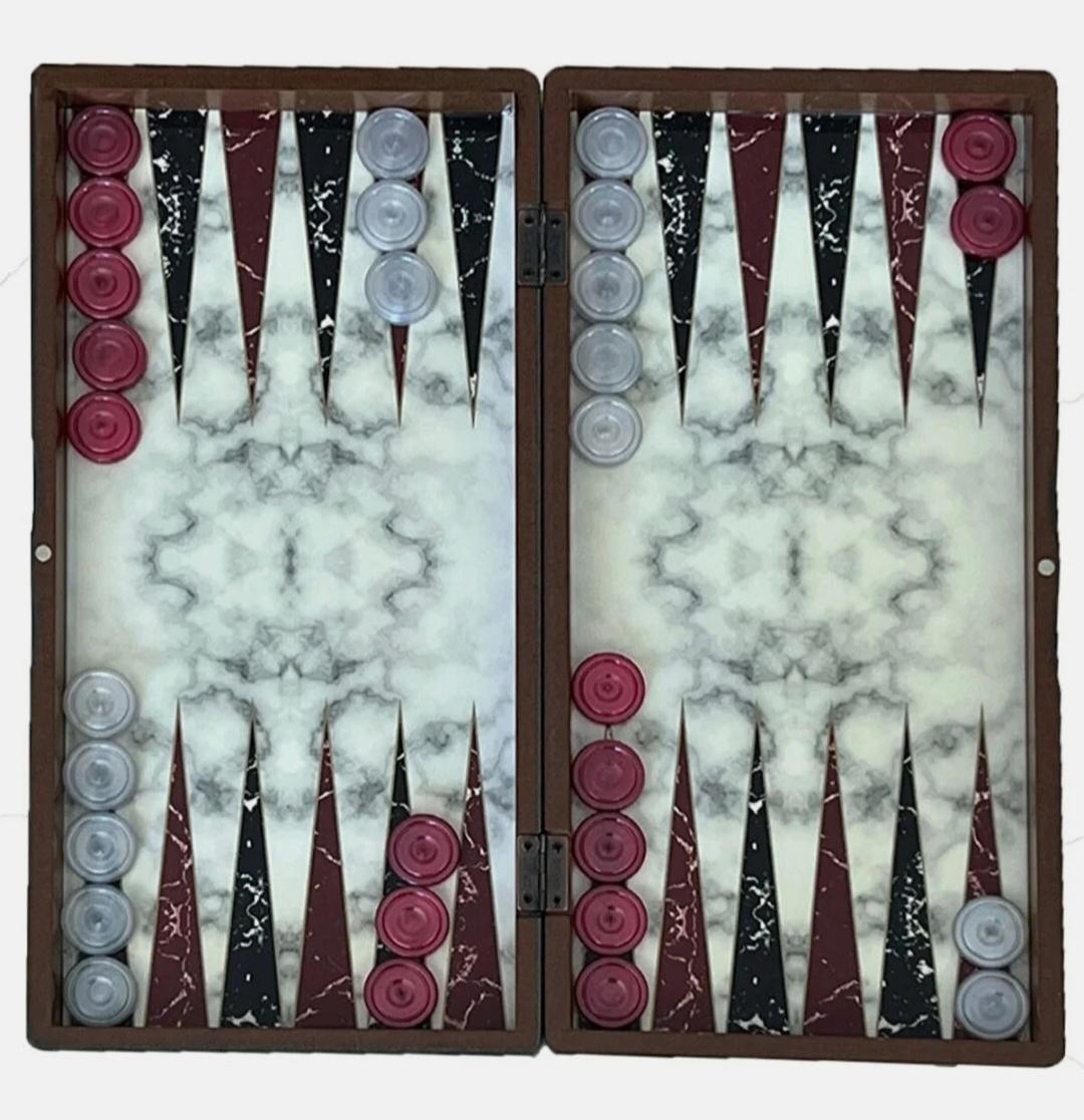 MERMER DESENLİ TAVLA